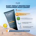 KAHF Triple+ Protection Sunscreen Moisturizer SPF 30PA++ || Pelembab Sunscreen Wajah Pria Kahf Original. 