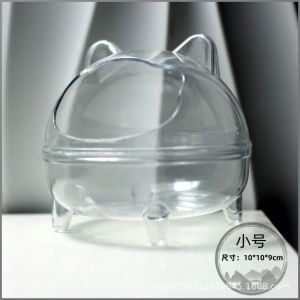 อ่างอาบน้ำ พื้นที่กว้างขวาง ทำความสะอาด ห้องน้ำหนูแฮมสเตอร์ น่ารั ก ันน้ำกระเซ็น สุขภาพ สุขภาพดี