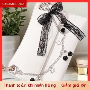 CS Versatile Bow Cherry Keychain For Women Trendy Bag Chain Creative Cute Bag Pendant Decoration Accessories Gifts