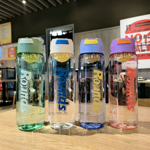 BOTOL MINUM CHALLENGE ROUNDS XBD-5005 WITH SARINGAN/ BOTOL MINUM PLASTK TRANSPARANT FOOD GRADE