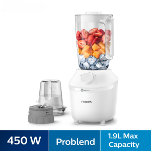 Philips 3000 Series ProBlend System Blender with Mill + Additonal Jar (HR2041/50) Kitchen Appliances