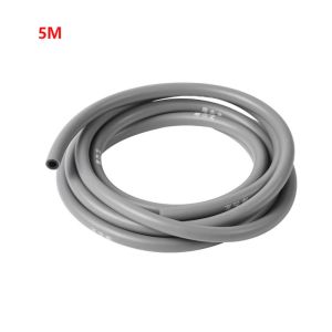 JAYQQ 1Pair NBR 5mm ID 8mm OD Motorcycle Antifreeze Oil Pipe 1/2/5M Black Fuel Line Hose Engine Pipe Motorcycle Accessories