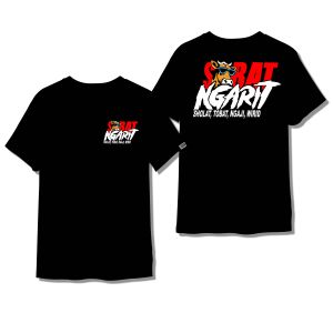 baju kaos SOBAT NGARET peternak muda bolo ngarit lengan pendek Baju Tukang Ngarit Pendekar Arit