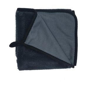 Black Towel Microfiber Fabric 60cmx1600cm /60cmx90cm for Salon Bath Use Hair Dryer Water Absorb Towel