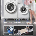 Washing Machine Stand Base Adjustable Heavy Duty Wheeled Stand, Adjustable length / width /height, waterproof and moisture-proof , Movable Wheel Base Stand , 洗衣机防水可移动支架 , Stand Asas Boleh Bergerak. 