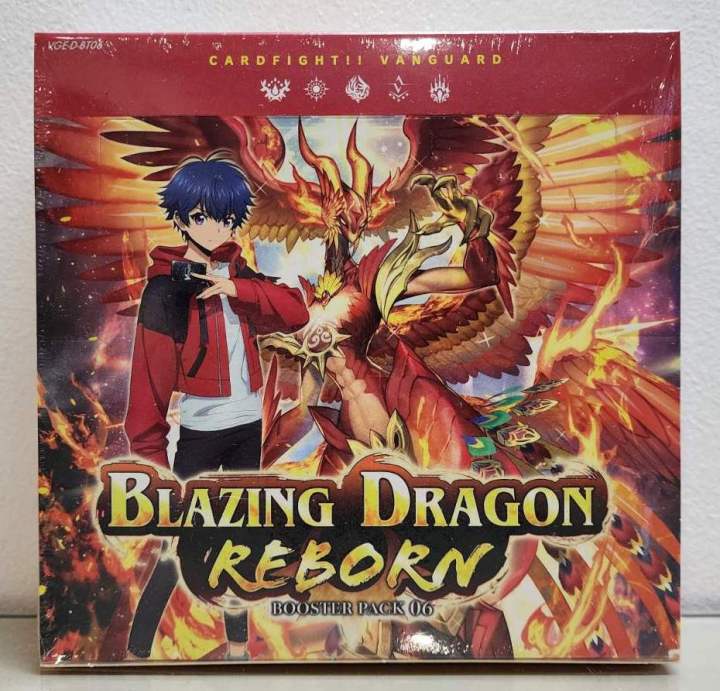 cardfight vanguard blazing dragon reborn booster box Cardfight!! - a group called Team Blackout plays a special game called Vanguard Additional Card Set Vol.1 [D-BT06]: