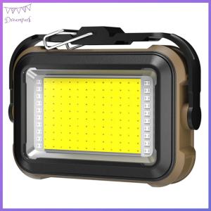 ไฟทำงานพลังงานแสงอาทิตย์โคมไฟก่อสร้าง USB การชาร์จรถซ่อมโคมไฟ IPX4 กันน้ำสำหรับการก่อสร้างโรงจอดรถเวิร์กช็อป