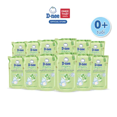 Combo 12 Nước rửa bình sữa D-nee 500 ML