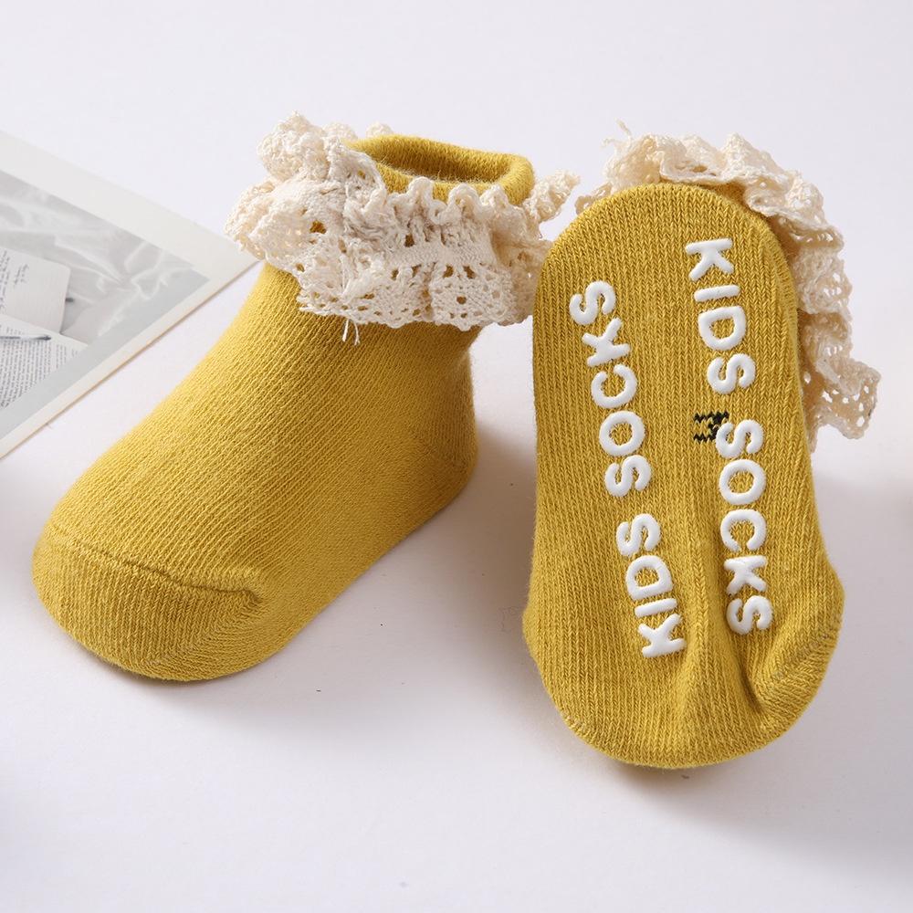 เครื่องประดับเด็กผู้หญิง ถุงเท้าถุงเท้าเด็กผู้หญิงทารกแรกเกิดสำหรับทารกถุงเท้าเด็กเล็ก0-2ปี