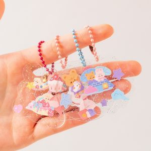 DIY Birthday Guka Suit Cartoon Guka Sticker Girl Heart Pendant Sticker Girl Toy Surprise Blind Box