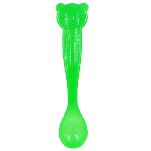 Baby Feeding Spoon Silicone Heat Sensing Feeder Spoon with Color Change Kids Cutlery Hot Safe Spoon Toddler Utensil