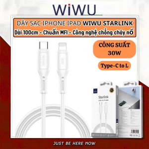 Cáp Sạc Đa Năng 4in1 sạc nhanh PD 100W dài 200cm USB-C + USB-A ra Type-C + L cho iPhone / cho iPad/ cho Macbook Laptop / Điện thoại thông minh hiệu WIWU Raptor - Chống Rối Siêu Bền Chip Thông Minh Tích Hợp Sạc An Toàn