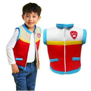 Paw Patrol Captain Ryder Cosplay Costume Kids Animal Boys Vest Childrens Day Birthday Party Clothes