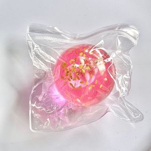 Taba Squishy ดอกซากุระสีชมพู ลูกบอลความเครียด ประสาทสัมผัส Fidget ของเล่น สกุชชี่เพิ่มขึ้นช้า ของเล่นสำหรับเด็กและผู้ใหญ่ บีบ ผ่อนคลาย ของขวัญ