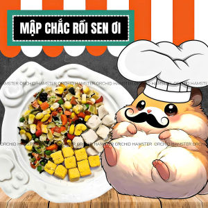 Rau Củ Sấy Hamster Mix Gà Sấy Bổ Sung Chất Sơ & Đạm Cần Thiết Mỗi Ngày