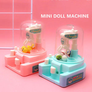 Mini Cute Catch doll machine Toy Childrens Claw Machine Game Capsule Toy Catch Game Crane Machines Children Xmas Birthday Gift