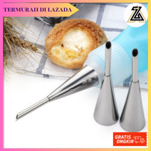SPUIT ISI PENGISI CREAM FILLING SELAI COKLAT ISIAN KUE SUS NOZZLE BAKING TOOLS SERBAGUNA TERMURAH