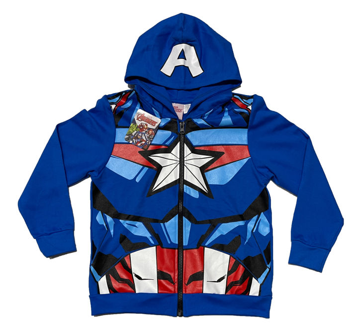 Captain america hoodie disney store hotsell