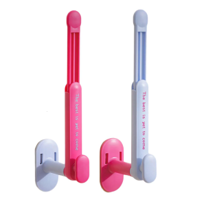 Adjustable Auto Adhesive Wall Mounted Hairband Holder Organizers For Hair Accessories Jewelry Storage Bathroom Decors