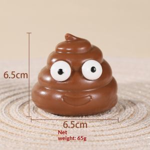 Funny Poop Squishy Stress Relief Toy with Big Eyes - Slow Rebound Squeeze Toy for Fun and Relaxation