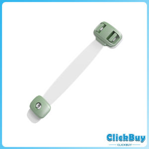 ClickBuy L- สายรัดตู้ ตัวล็อคลิ้นชัก ที่ล็อคกันเด็กเปิดประตู  ราคา ต่อ 1 ชิ้น child safety lock