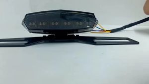 Paket Bandung Style Lampu 18 LED 3 Senja / Lampu Stop Rx-King Mini / Kumisan Yamaha / behel samping Rx-king Full Set