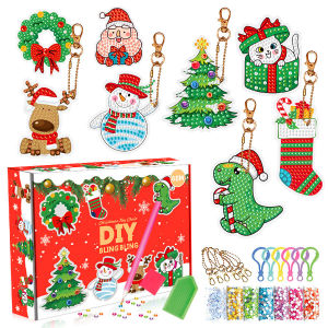 SG Specool® DIY Diamond Painting Hand Made Key Chain Blind Box Childrens Educational Toys Mermaid/Unicorn