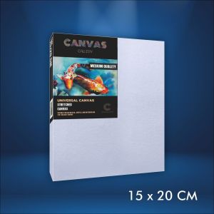KANVAS LUKIS 15X20 CM / WATER COLOR CANVAS / WHITE CANVAS / KANVAS / CANVAS - MEDIUM QUALITY