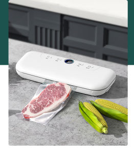 Mi.more Portable Food Vacuum Sealer Mesin Vakum Plastik Makanan Sealer Vacuum Machine with 10pcs Plastik Sheet Perekat Plastik Serbaguna