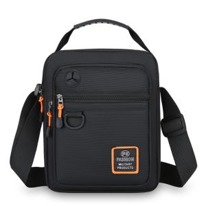 NEXASHOP Nylon Men Shoulder Bag Black Grey Waterproof Crossbody Bags  Large Capacity Male Chest Bag Men Women