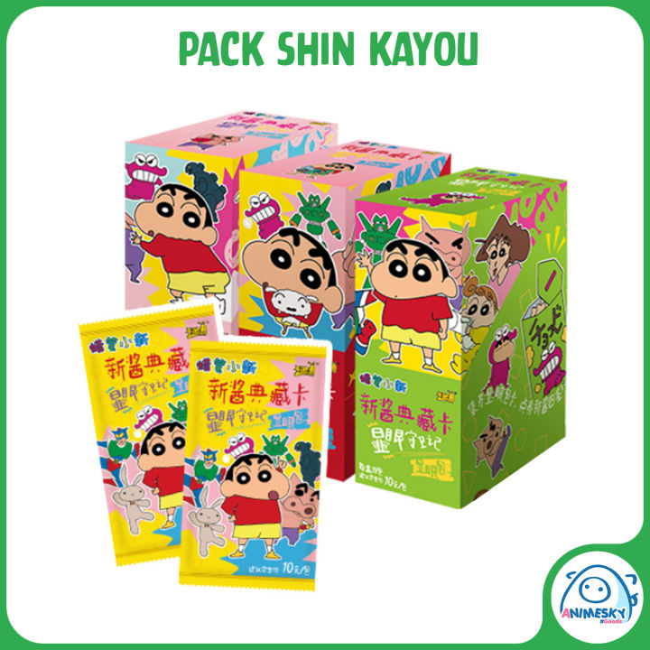 [Có sẵn] Pack thẻ nhân phẩm Shinnosuke chính hãng Kayou - card Shin Cậu ...