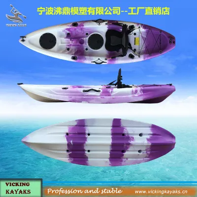 High-end new 1-person kayak /2-person plastic hard boat/ocean boat 2+1-type 3-person foreign trade factory direct boat