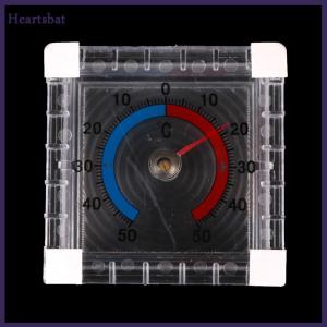 [Heartsbat] เครื่องวัดอุณหภูมิหน้าต่างในร่มผนังกลางแจ้งเรือนกระจกสวนบ้าน