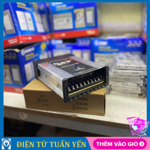 Nguồn ngoài trời 12V 33A công suất 400W chống mưa (loại tốt)