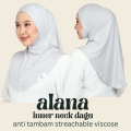 INNER NECK DAGU ALANA COTTON VISCOSE ANTI TAMBAM ANTI PEKEK HIJAB. 