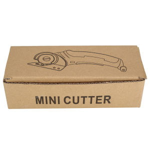 Electric Scissor Portable Cordless Rechargeable Electric Round Scissor Leather Paper Fabric Rotary Cloth Cutter Kit Cutting Tool