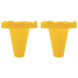 2Pcs Kids Ice Cream Cone Holders Leak Proof Plastic Treats Tool No Mess Design For Outdoor Activity Summer Use