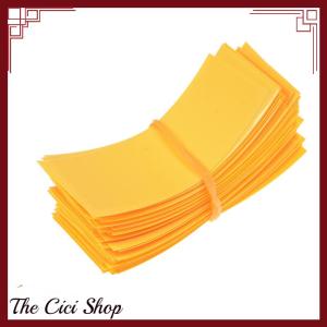 [The Cici Shop] 100pcs 18650 Battery Wrap PVC Heat Shrink Tubing Pre-cut Precut