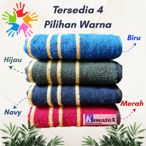 handuk promo isi 3 pcs dewasa | handuk mandi jumbo tebal menyerap air ukuran 75x145cm polos katun