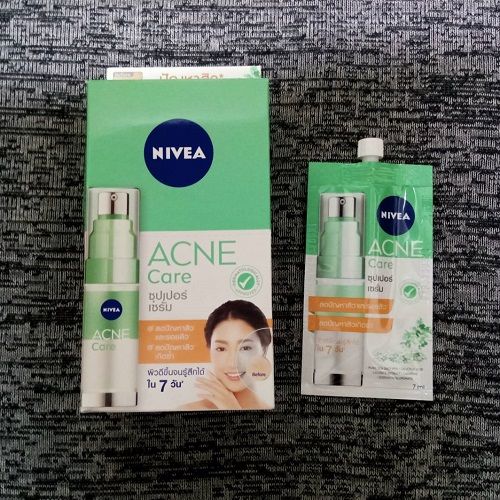 นีเวีย แอคเน่ แคร์ ซุปเปอร์ เซรั่ม Nivea Acne Care Super Serum 7ml x 6 ...