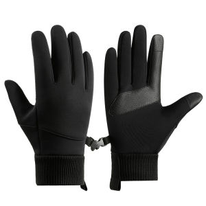 Cold Weather Gloves Comprehensive Waterproof Warm Gloves Touch Screen Thick Padded 3d Cut Non-slip Palm