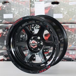 ล้อแม็กขอบ 18x9.0 6H114.3 ET0 CB66.1 ยี่ห้อ Cosmis รุ่น DEVIL-V6 (YA9980) ล้อแม็กขอบ 18 สายออฟโรด สำหรับ NISSAN NAVARA มีของพร้อมส่ง งานใหม่แท้ 100%