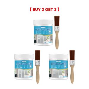 100g new DIY Glass Privacy Modifier Fog Glass Curing Glue Matte Frosted Paint Wall Coatings Frosted Glass Paint Glossy Opaque privacy Frosted Glass Glue Paint with Brushes Windows Privacy for Office Bathroom Bedroom Living Room Accessories