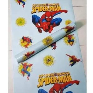 Spiderman Wallpaper Stiker Dinding 45 cm x +-8m / Bahan PVC Anti Air / Solusi Dekorasi