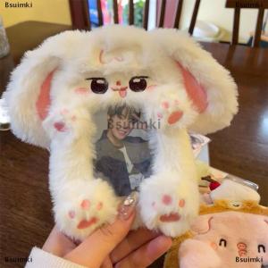 [COD] Bsuimki Đáng Yêu Fluffy Thỏ Chủ Sở Hữu Thẻ Cho Phụ Nữ Kawaii Lolita Sinh Viên Dài Tai Túi Mặt Dây Chuyền ID Huy Hiệu Photocard Chủ