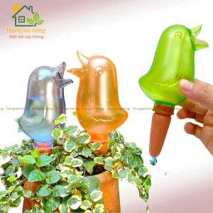 Đầu tưới chậm tự động hình con chim tiêu chuẩn châu âu dung tích 120ml thời lượng tưới đến 24h ( xem trong mô tả )
