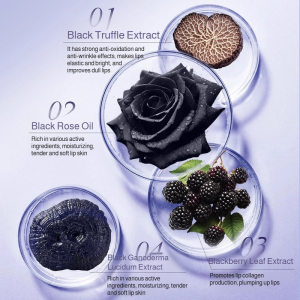 Lip Balm Moisturize Lip Gloss Bouncy and Translucent Antioxidant and Anti-wrinkle Natural Plump and Full