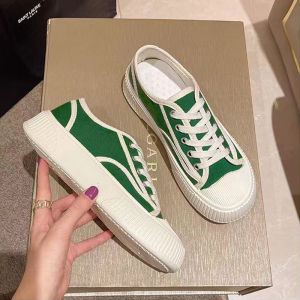 QDshop จัดส่งในไทย รองเท้าผ้าใบแฟชั่น สไตส์สาววินเทจ มี3สีให้เลือก สวยทุกสีดีทุกสีใส่สบายไม่ร้อนเท้า ต้องมีสักคู่แล้วน๊าาา