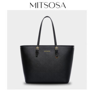 MITSOSA Tote Bag Right Angle Shoulder Bag with Compartment 2024 Fashion for Lady
