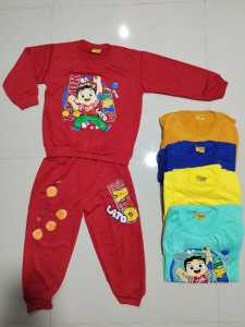 setelan lato lato viral bahan baby teri umur 2 sampai 8 tahun pakaian anak laki laki bayar di tempat